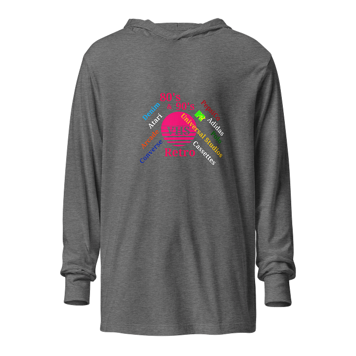 Retro VHS Circle Unisex Hoodie product image (1)