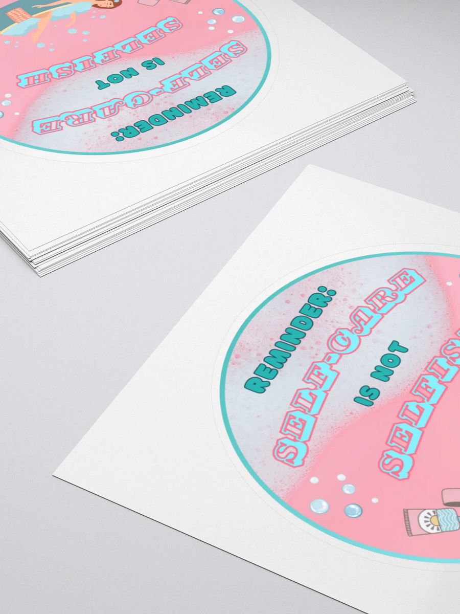 Self-Care (Sticker) product image (4)