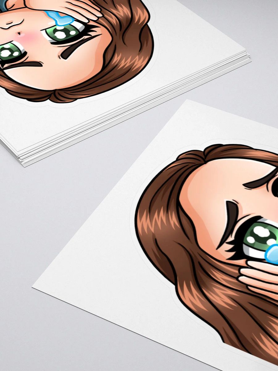 Anna Cry Emote Sticker product image (4)