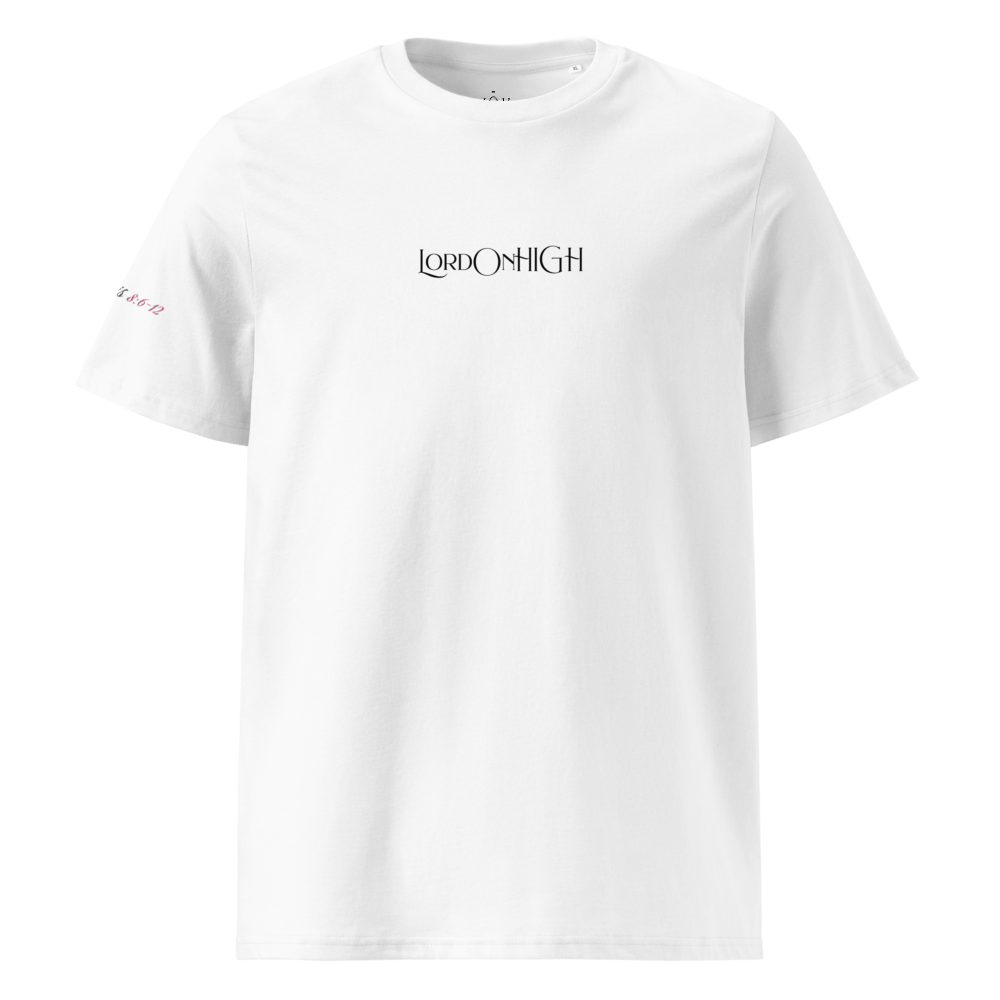 The Lord On HIGH | NEW CHAPTER | UNISEX Tee | Black & Pink product image (3)
