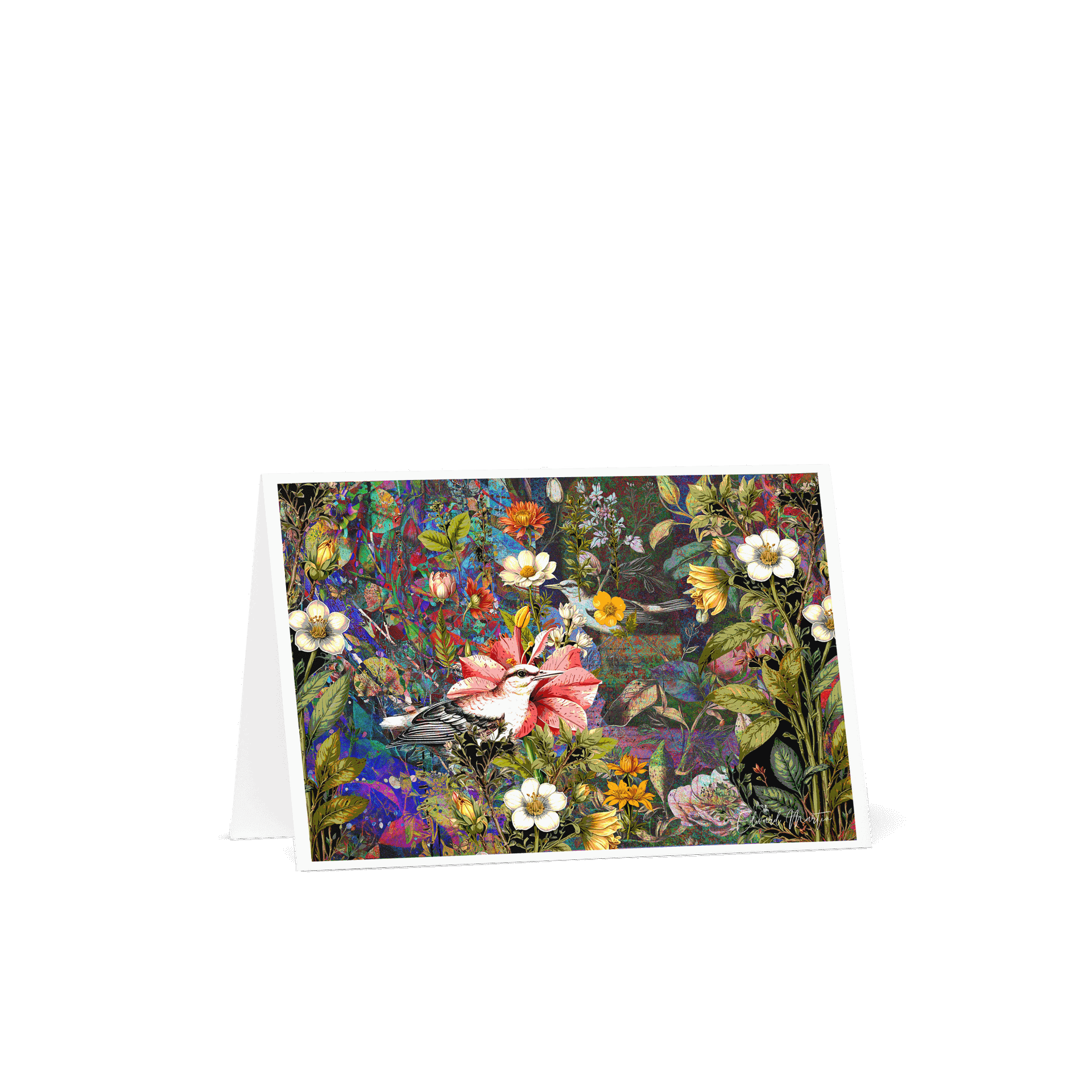 Garden of Colorful Secrets by Edward Martin Card product image (3)