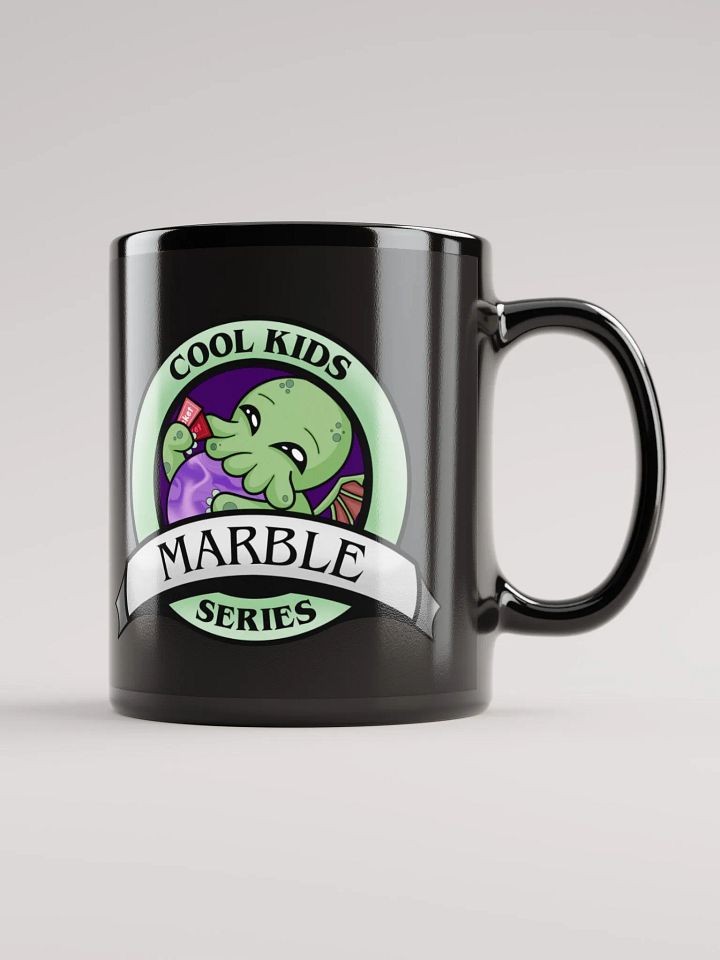 Cool Kids Marble Series Black Glossy Mug product image (1)