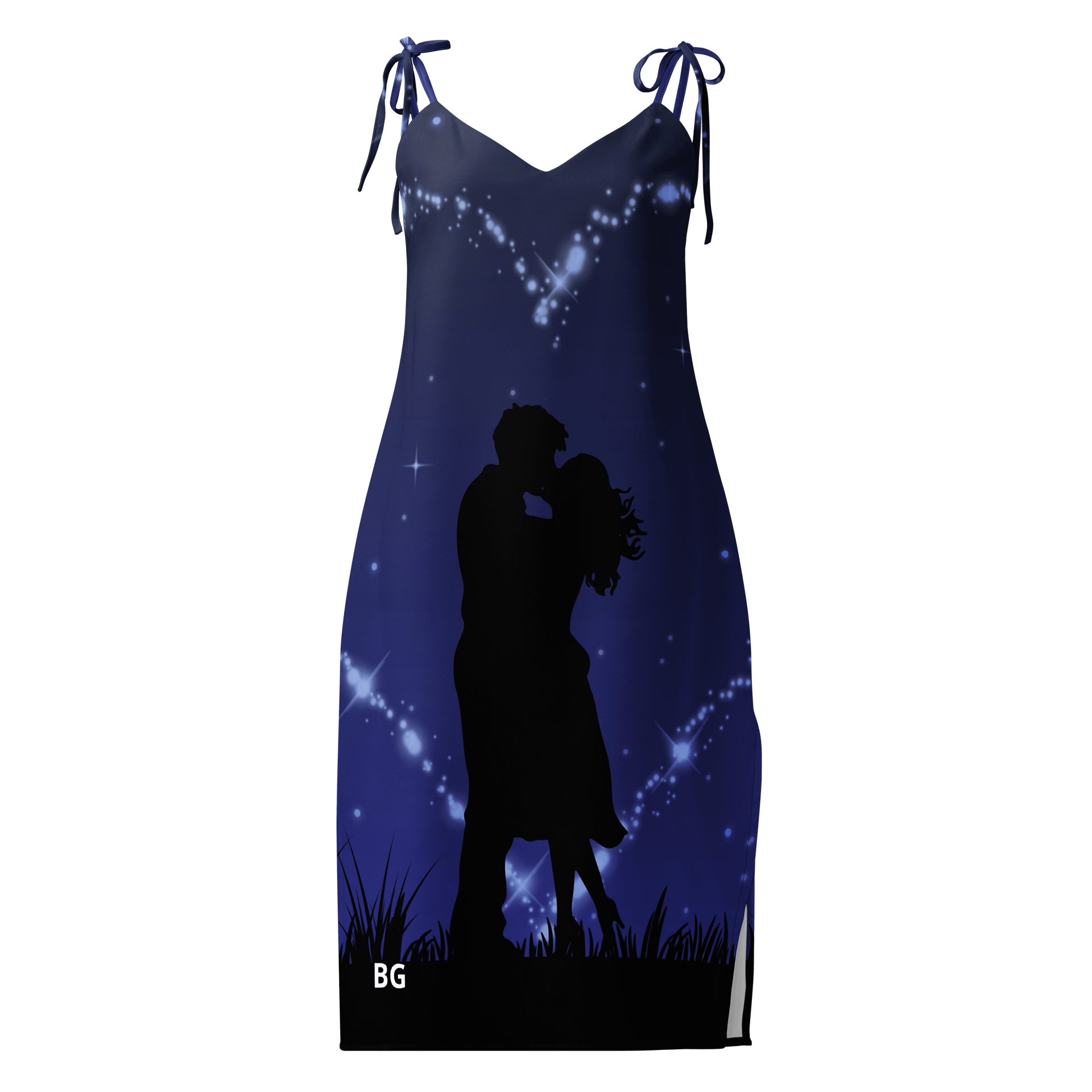 'You Need To Find Some New' All-Over Print Slip Dress product image (2)