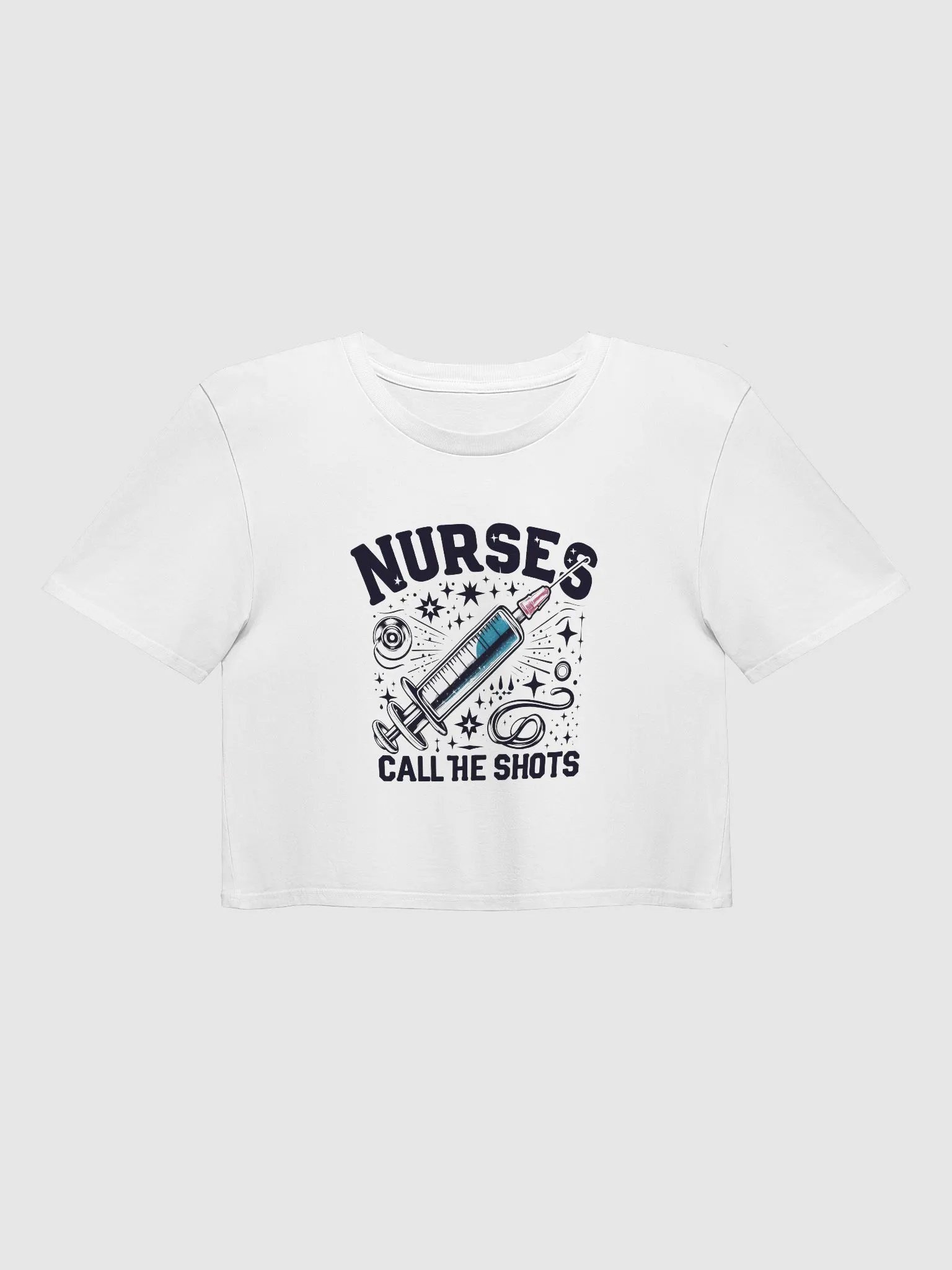 Injection: Nurse's Call the Shots Premium Crop Top product image (2)