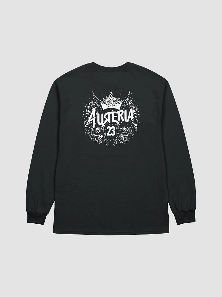 Crown and Wings Printed on Back | Long Sleeve Heavyweight Tee product image (1)