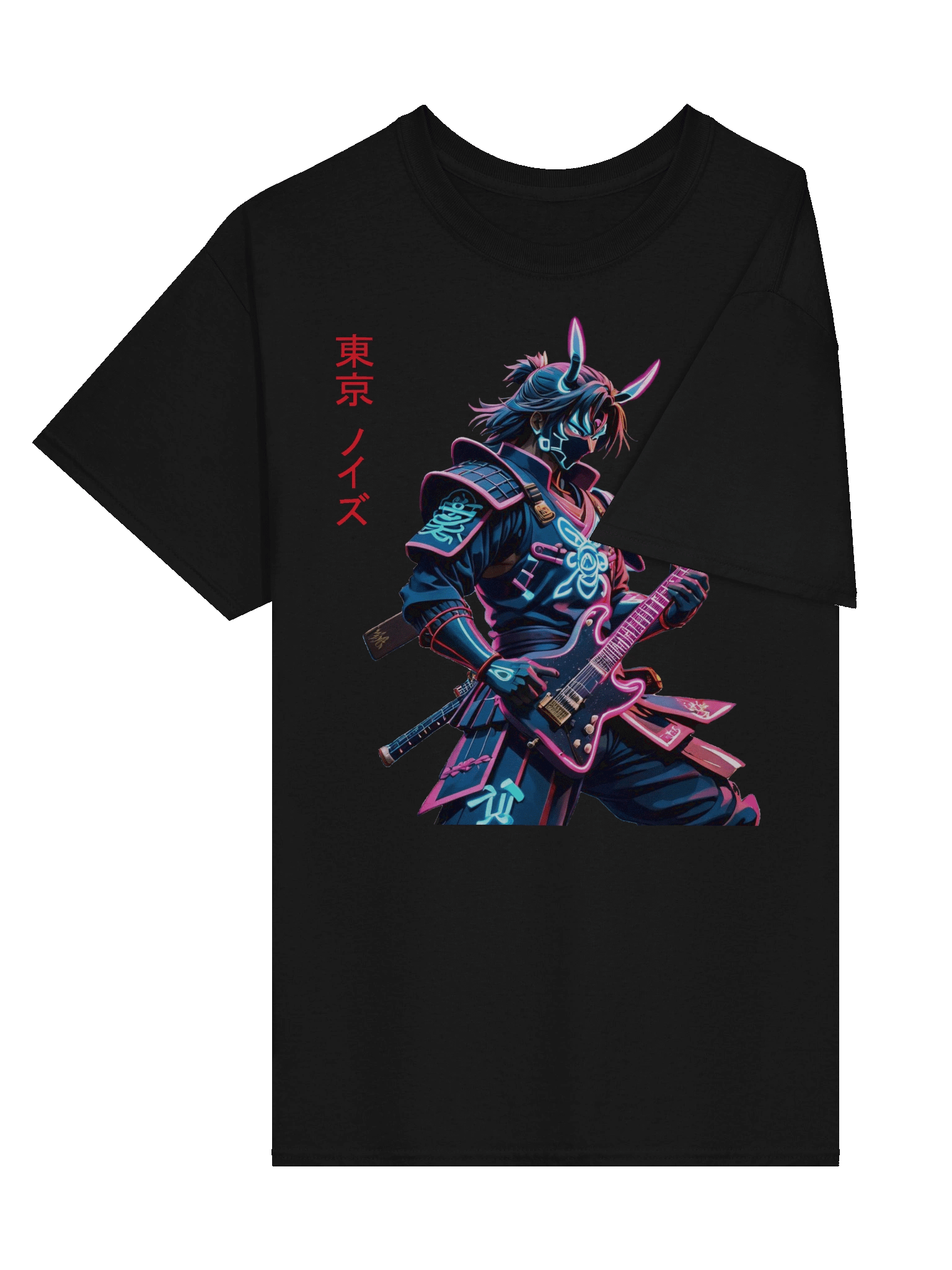 Samurai Demon Guitarist and Kanji product image (2)