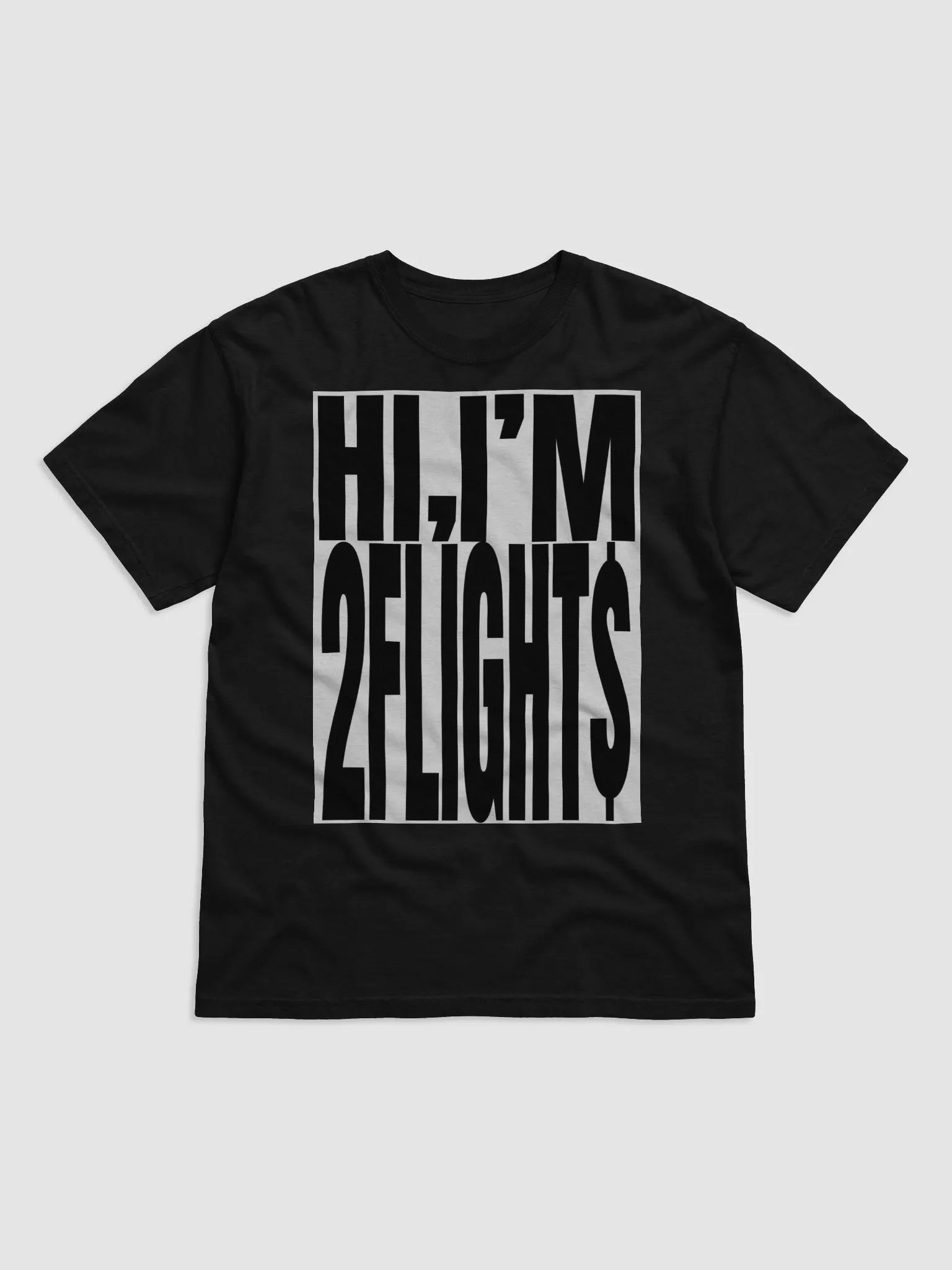 Hi, I'm 2Flight$ tee product image (1)