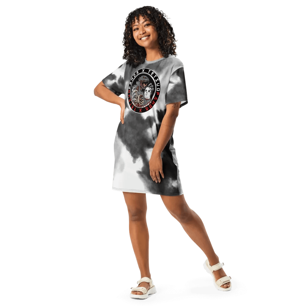God of Carnage T-Shirt Dress (Northern Lotus Design) product image (9)