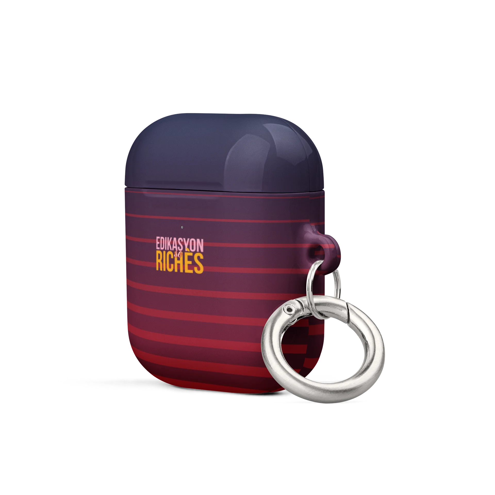 Edikasyon se Richès All-Over Print AirPods® Case – Protect with Pride. Charge with Purpose. product image (6)