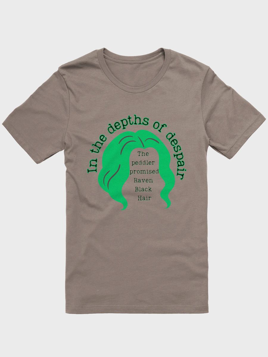 Raven Black Hair Stylized T-Shirt product image (4)