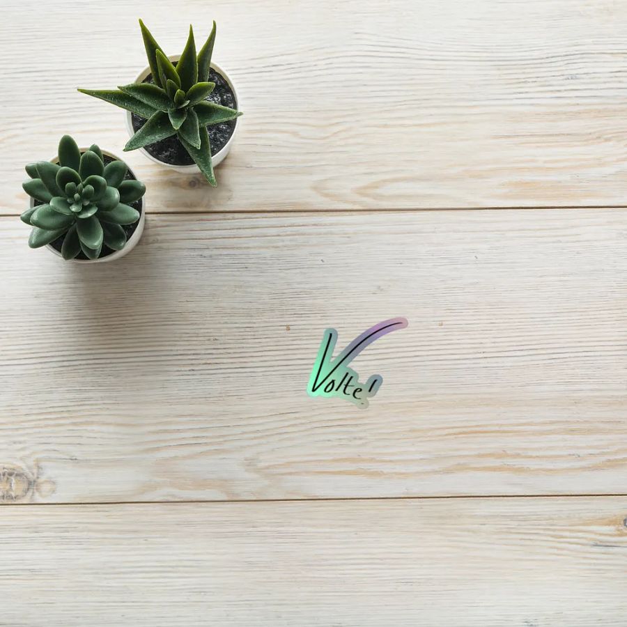 Volte Signature Holographic Sticker! product image (10)