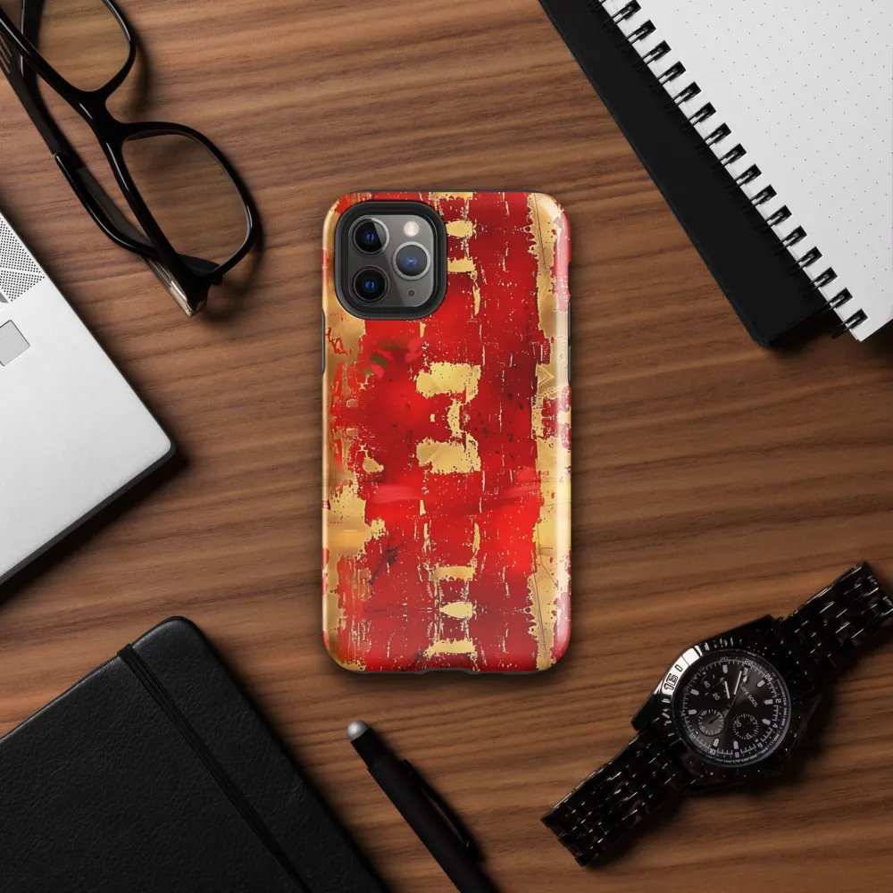 Ethereal Red and Gold Tough Case for iPhone® product image (32)
