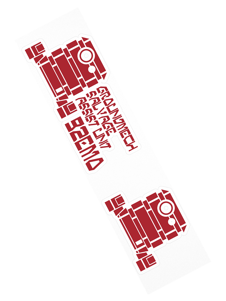 Groundmech B2EMO Sticker Sheet in English product image (2)