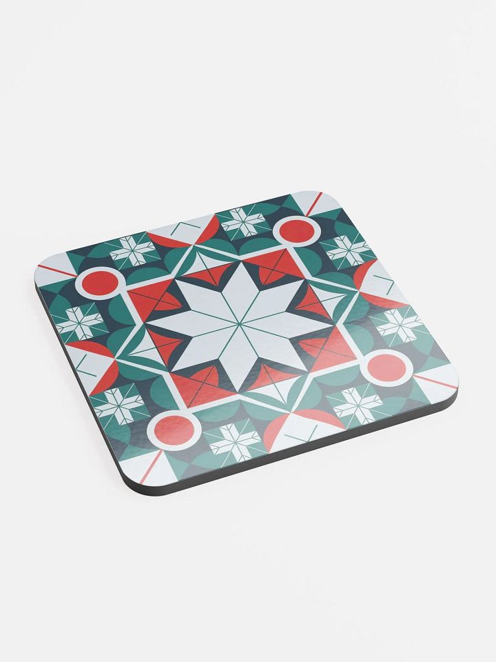 Kaleidoscope patterned Coaster Set product image (2)