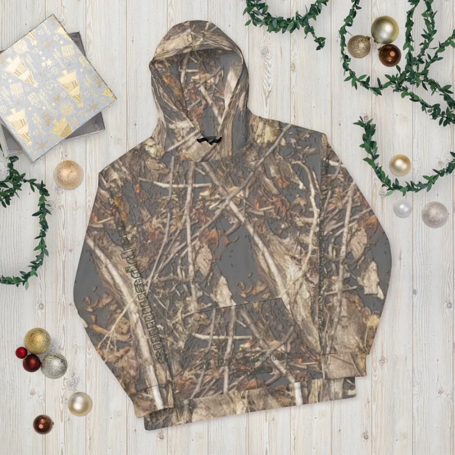 Recycled Unisex Hoodie - Dead Split - It Happennnns Camo product image (10)