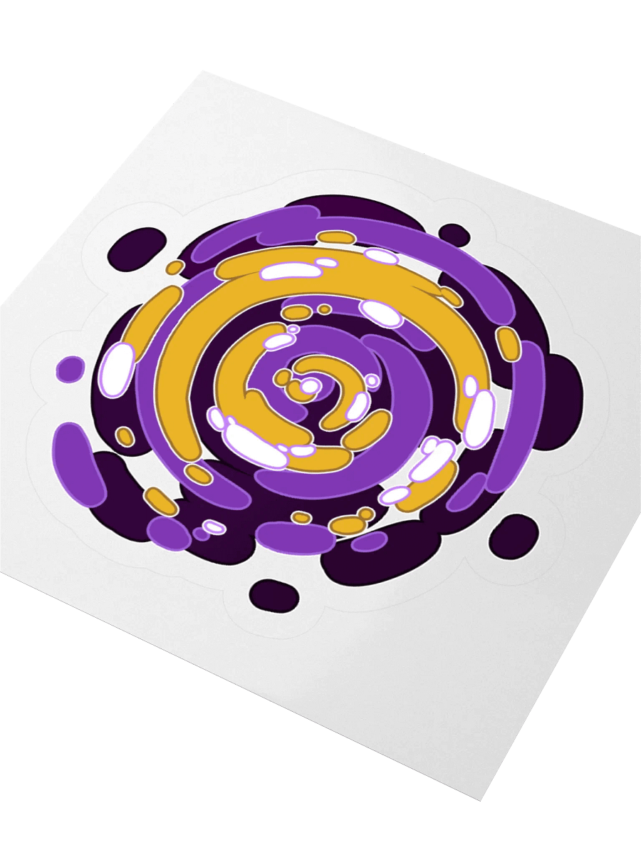 Time Warp Sticker (Nonbinary Pride Flag) product image (3)
