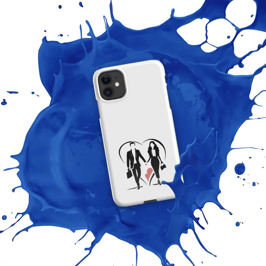 Modern Love Logo Snap Case for IPhone (White) product image (10)
