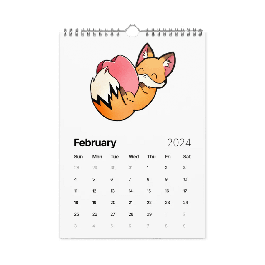 Fox Calendar product image (6)