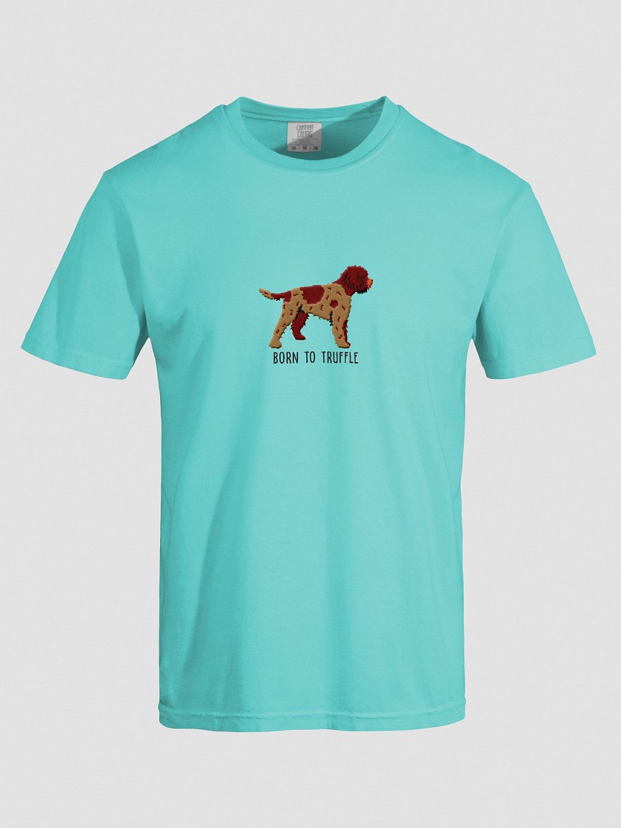 Born to Truffle T-Shirt(Embroidered) of a Lagotto Romagnolo(Liver Roan) product image (37)