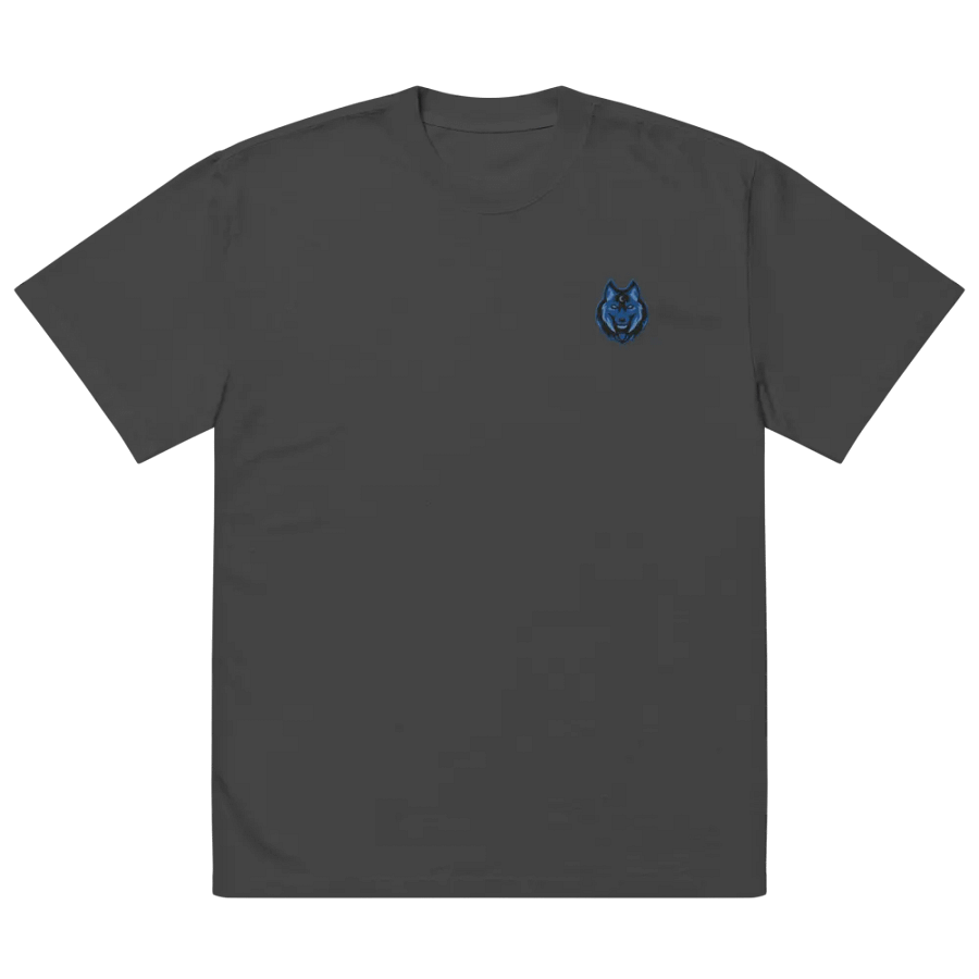 Sleek Wolf Graphic Oversized Tee product image (2)