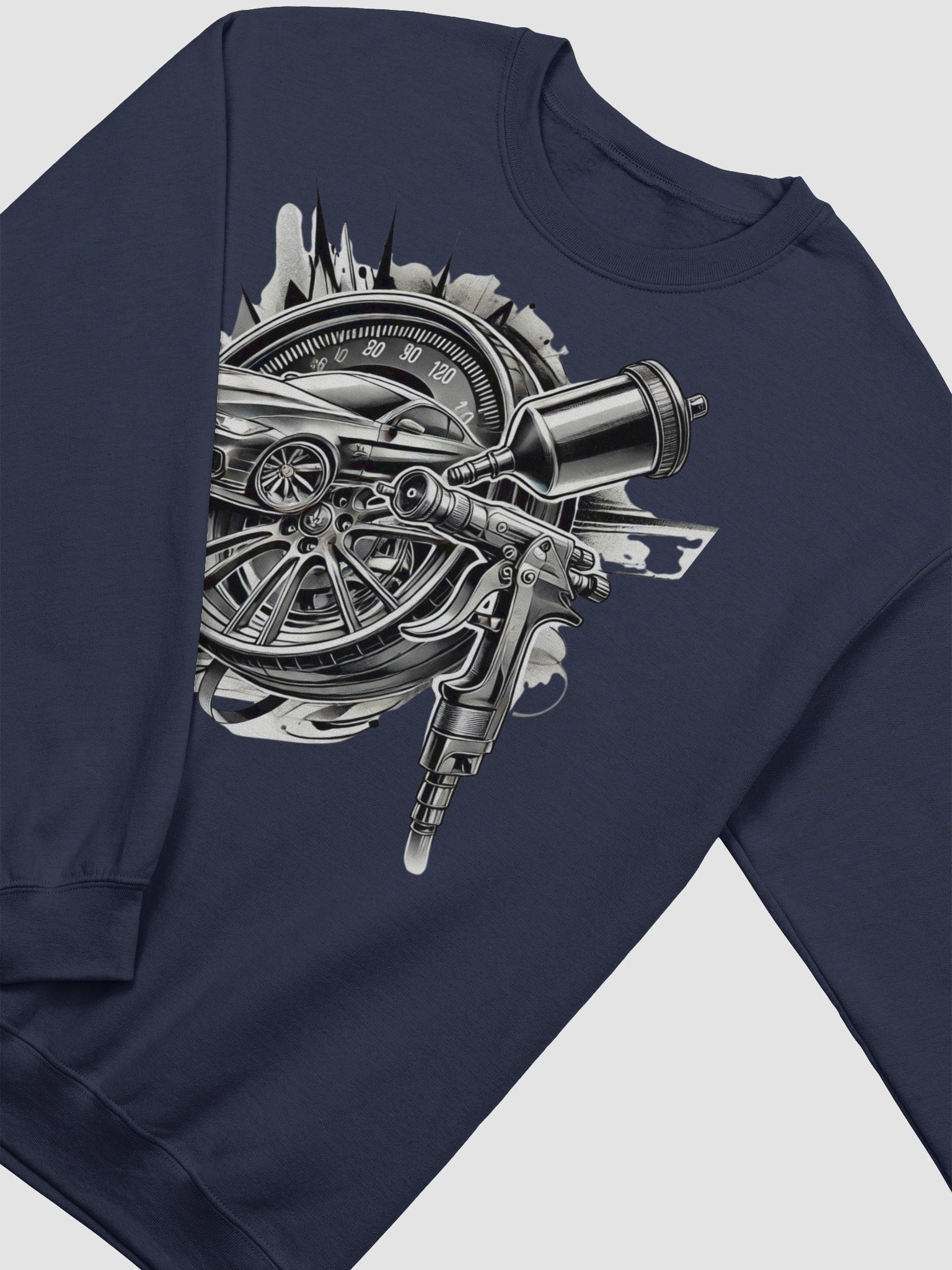 Custom Car Art Unisex Sweatshirt product image (2)