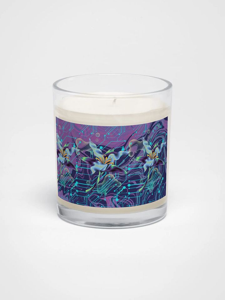 purple mood meta-magic soy wax candle for chic genZ ladies a product image (1)