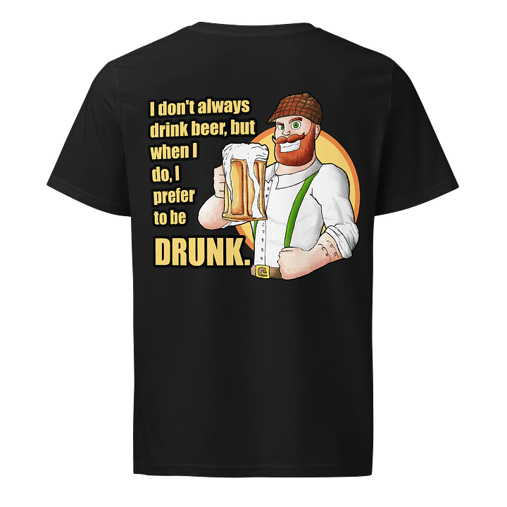 Beer lad 4 organic t shirt back product image (1)
