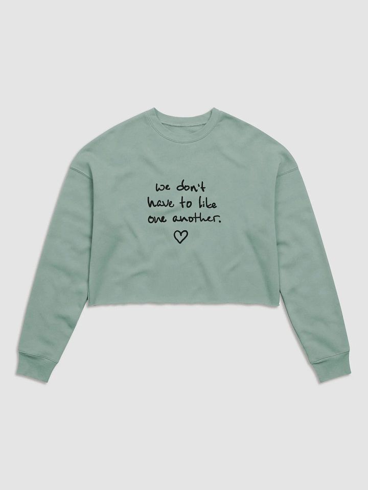 ONE ANOTHER printed cropped crewneck product image (2)