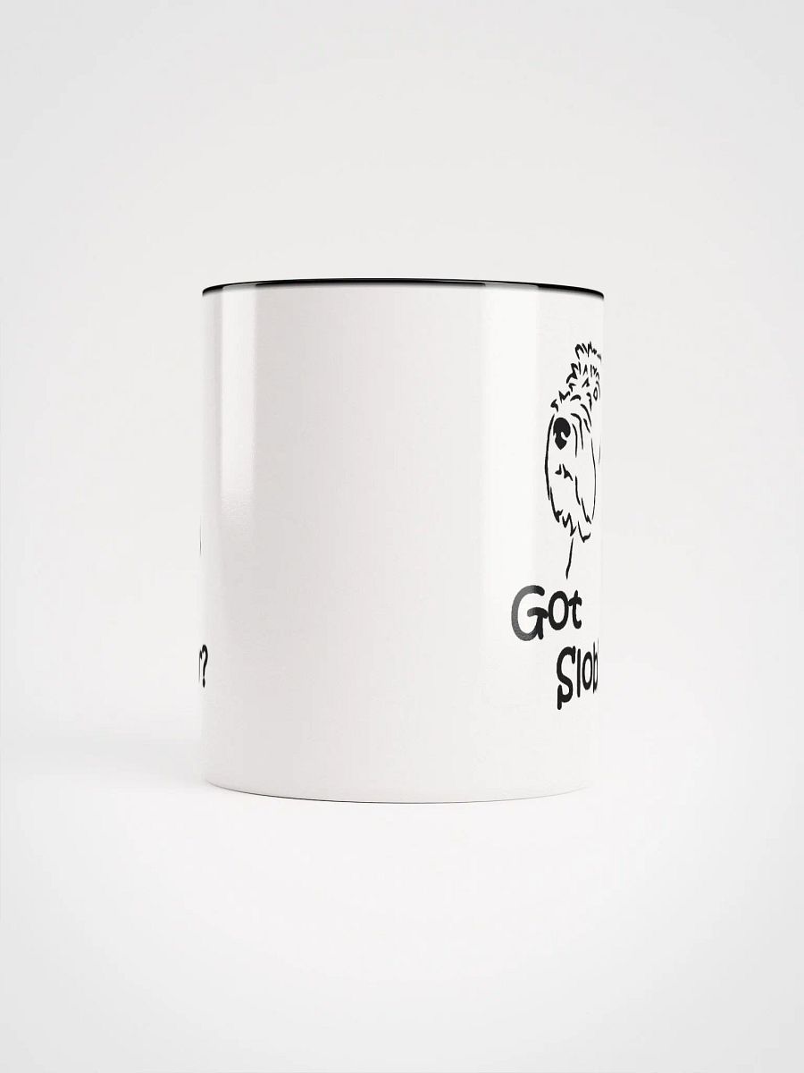 Funny Got Slobber Quote with Spinone Italiano Head Silhouette Mug product image (5)