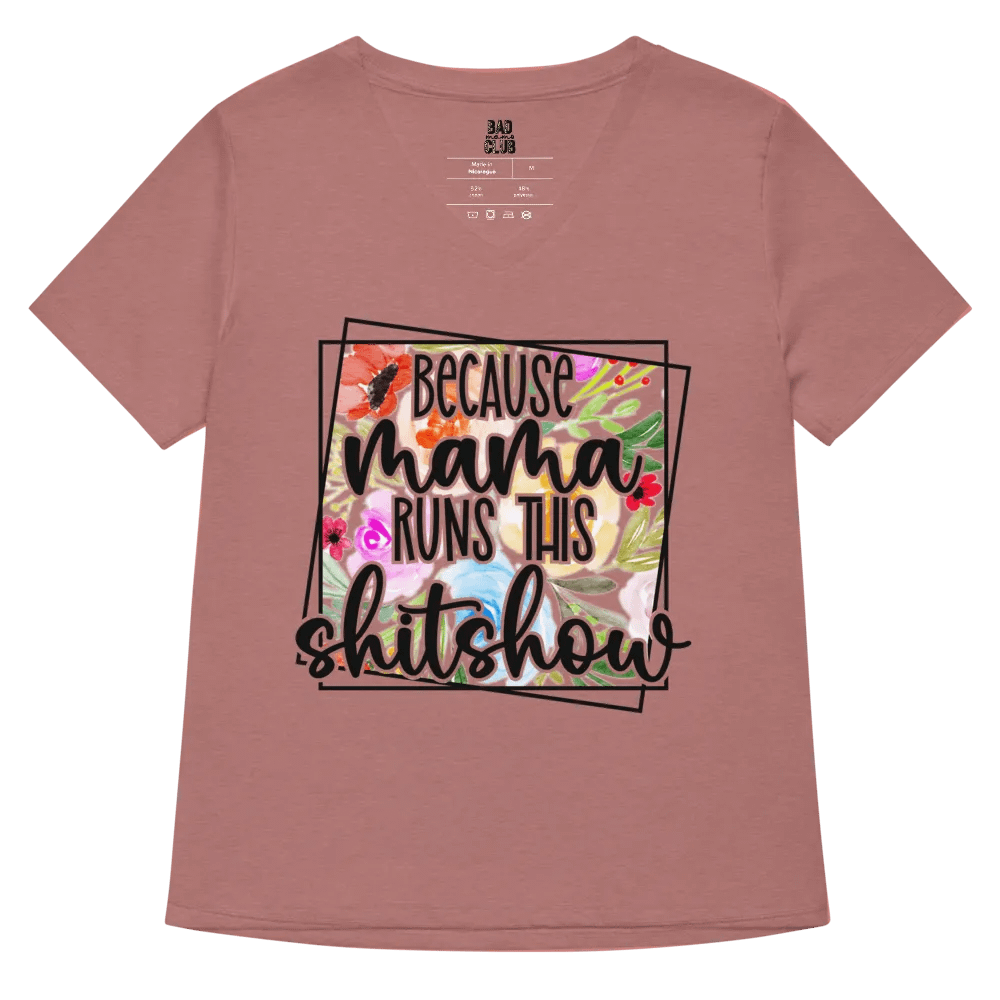 Floral Mama V-Neck Tee product image (18)