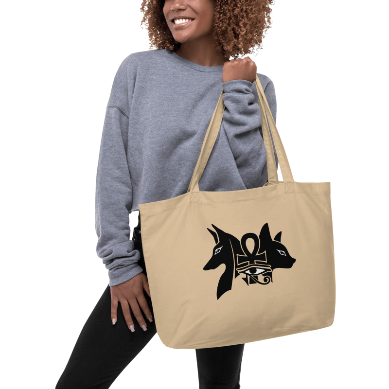 Anubis, Bastet, Ankh & Wadjet Tote Bag product image (3)