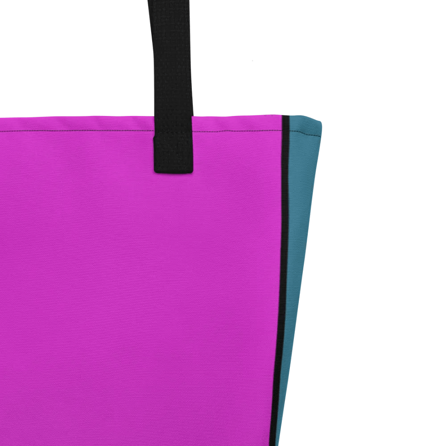 Symmetry In Shades Vibrant Geometric Design Tote Bag product image (9)