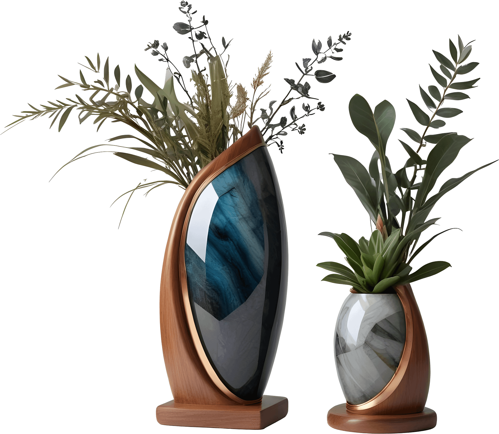 Celestial Symphony Duo Vase Set – PNG product image (1)