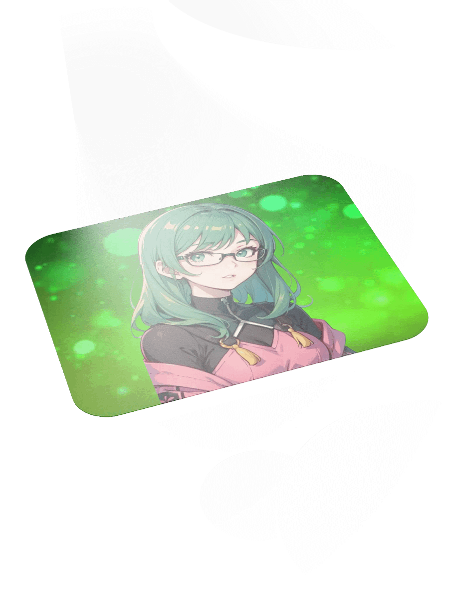 (GREEN Waifu) K Classic Mouse Pad product image (4)