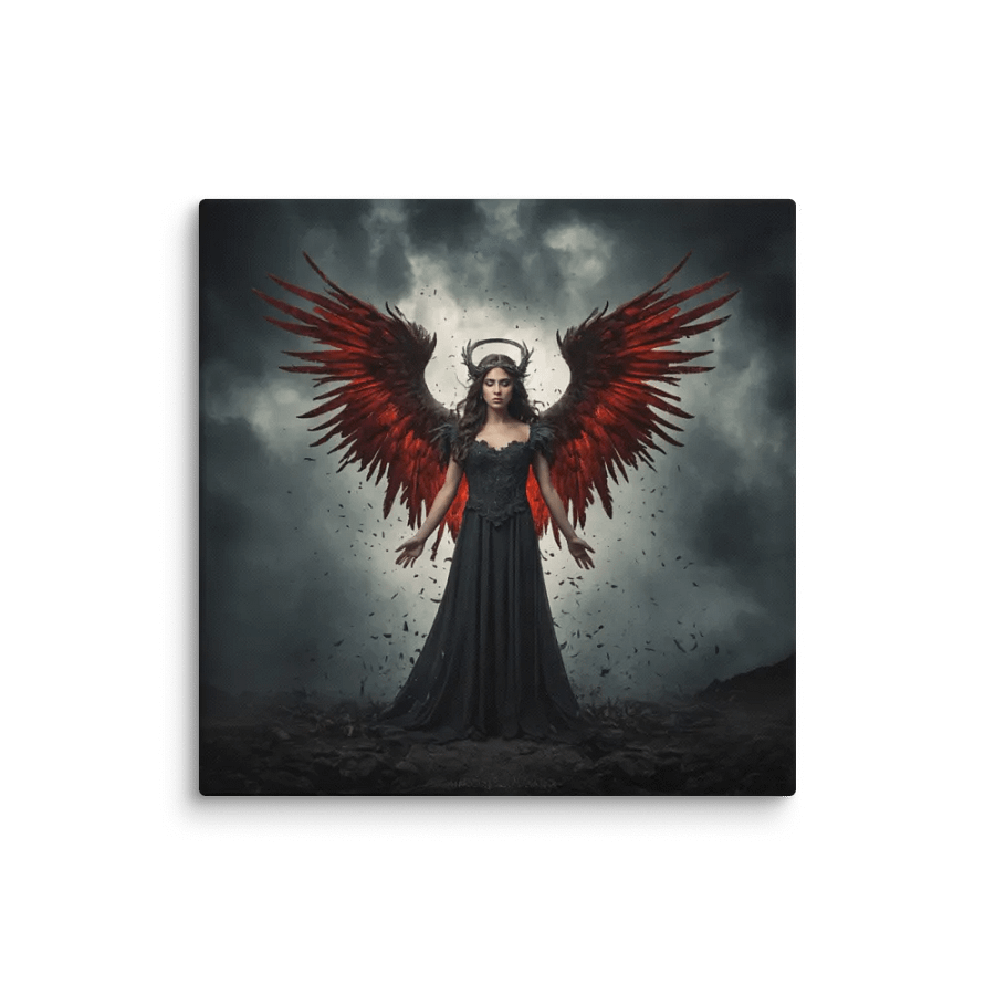 Wings of Desire - Dark Angel mod. 74 Canvas product image (1)