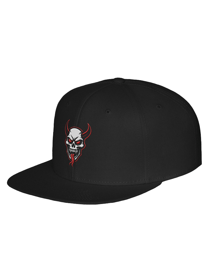 Horned Skull Emblem Snapback product image (6)