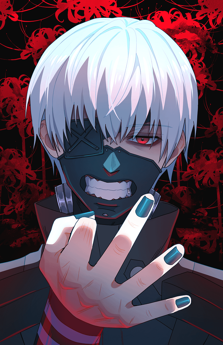 Kaneki Tokyo Ghoul 11x17 Art Print product image (1)