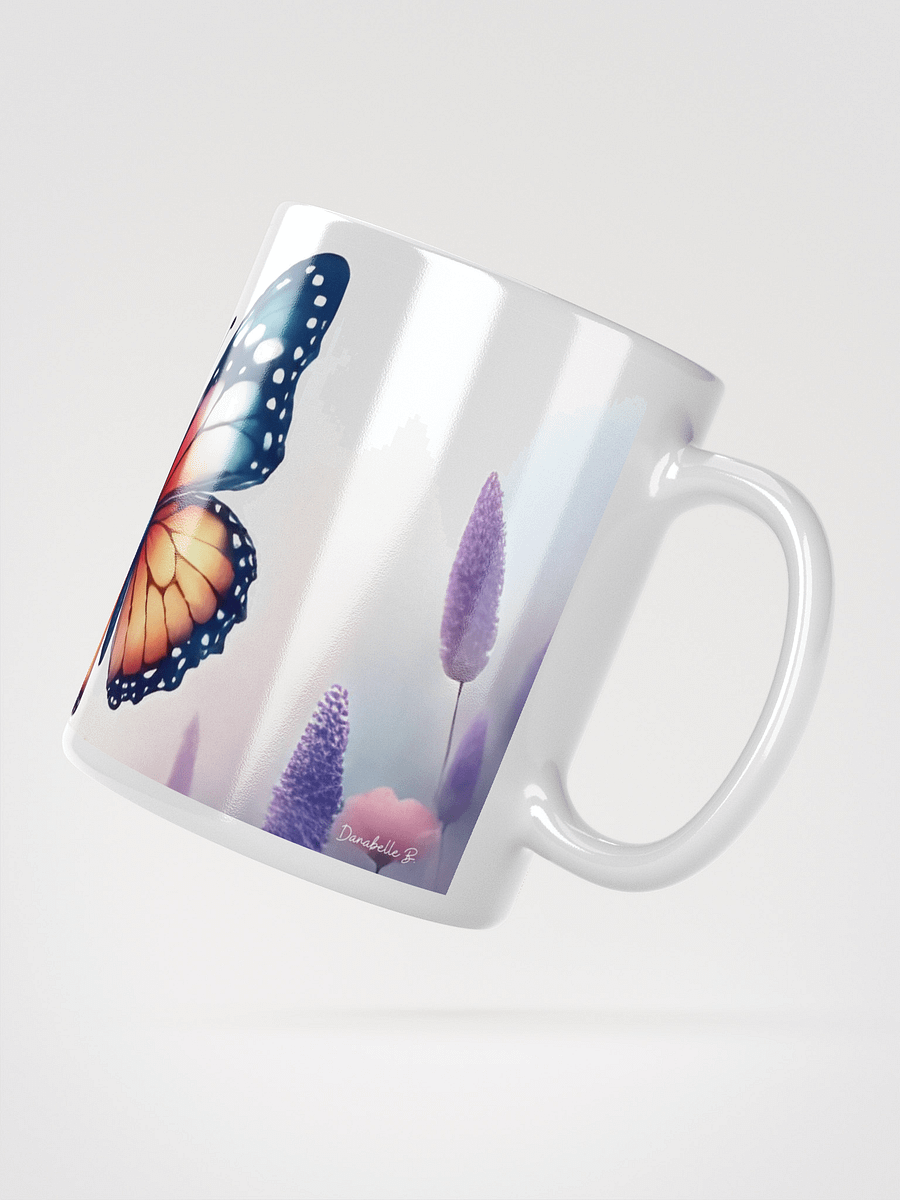 Mug Blanc - Papillon - Envol Tranquille - Idée Cadeau Origninale product image (2)