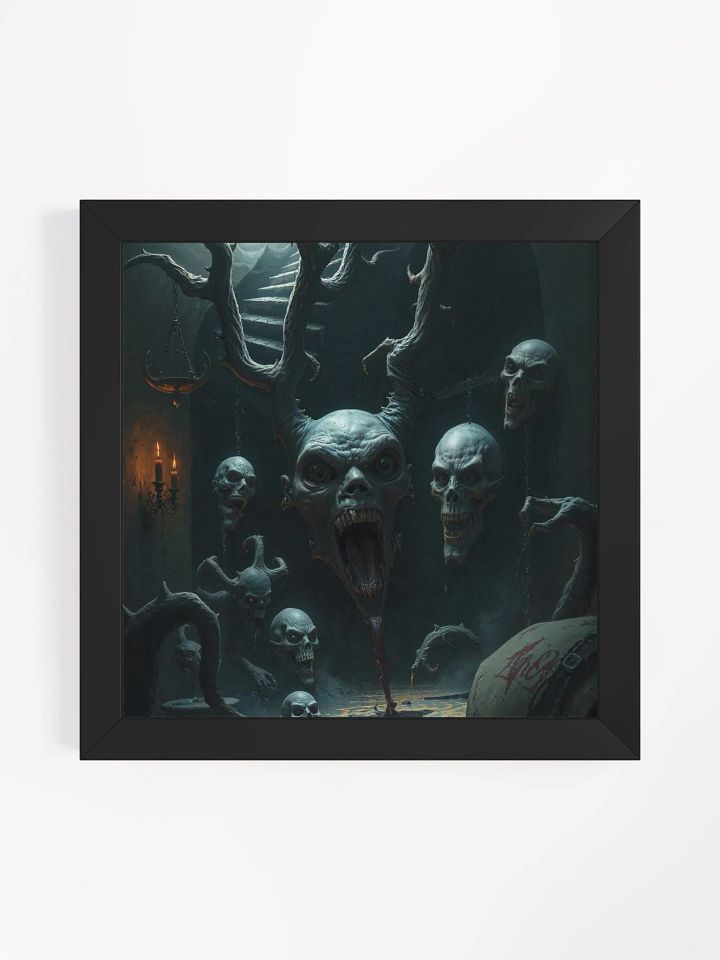 Horror in the Basement Framed Print product image (14)