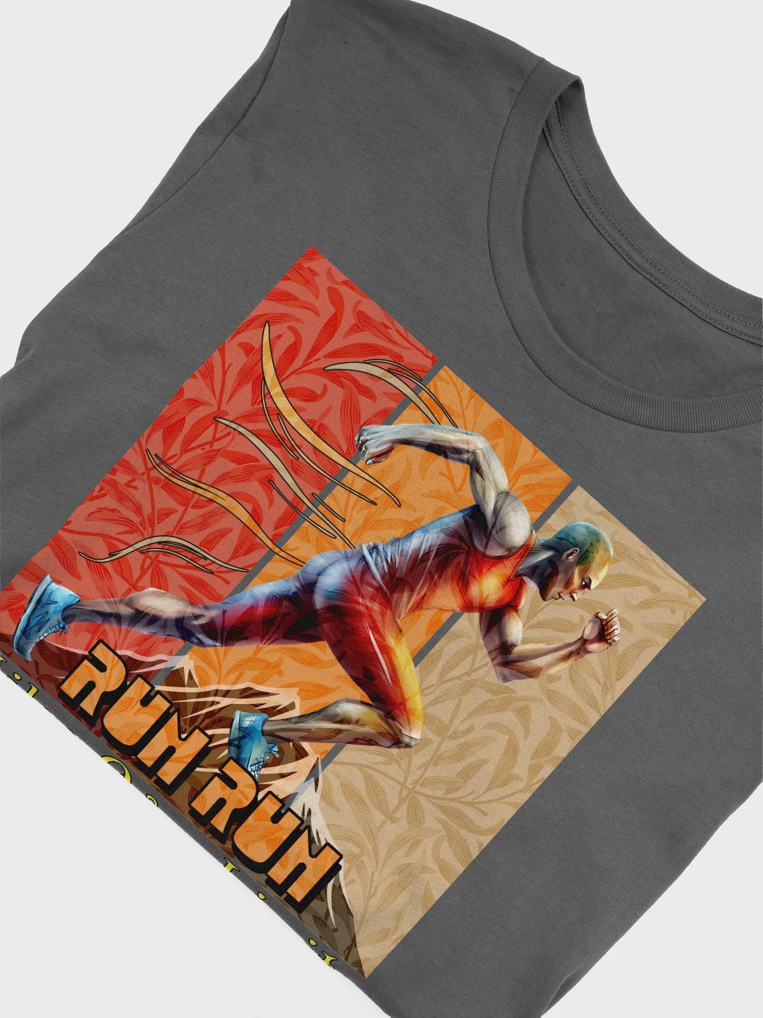 Run Run Miles Over Limits Male Running Speed Burst Dynamic T-Shirt product image (3)