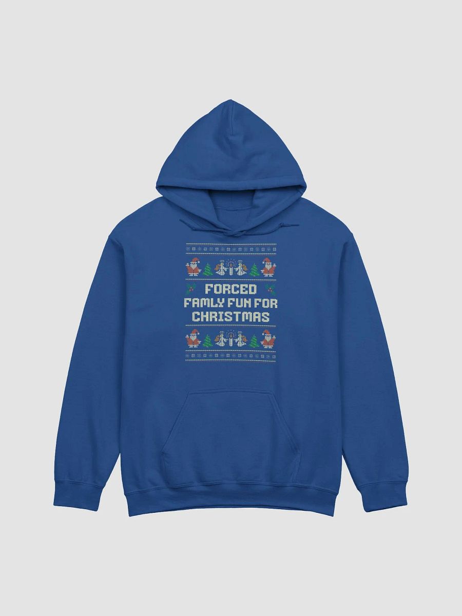 Forced Family Fun For Christmas Festive Holiday Hoodie product image (25)