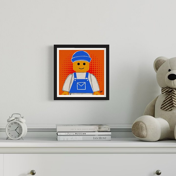 LEGO PEOPLE - Mr Handyman (Framed Matte Print) product image (3)