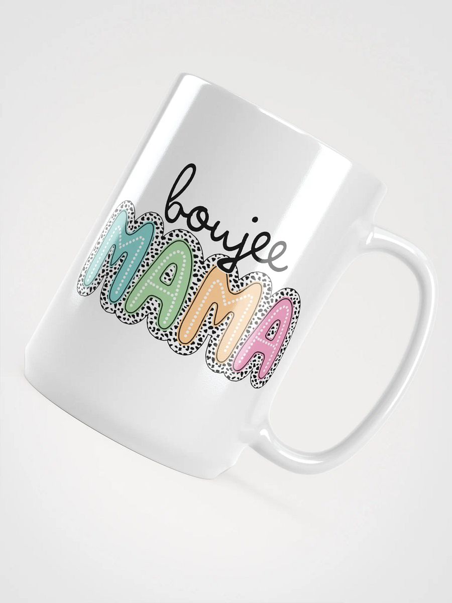 Boujee MAMA Colorful Lettered Mug product image (4)