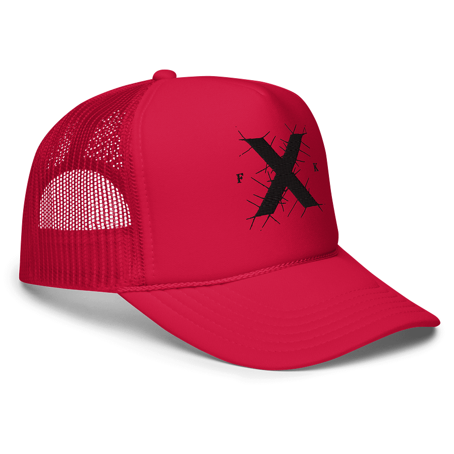 Fetish X Killer F.X.K. Stitch X Logo Foam Trucker Hat product image (20)