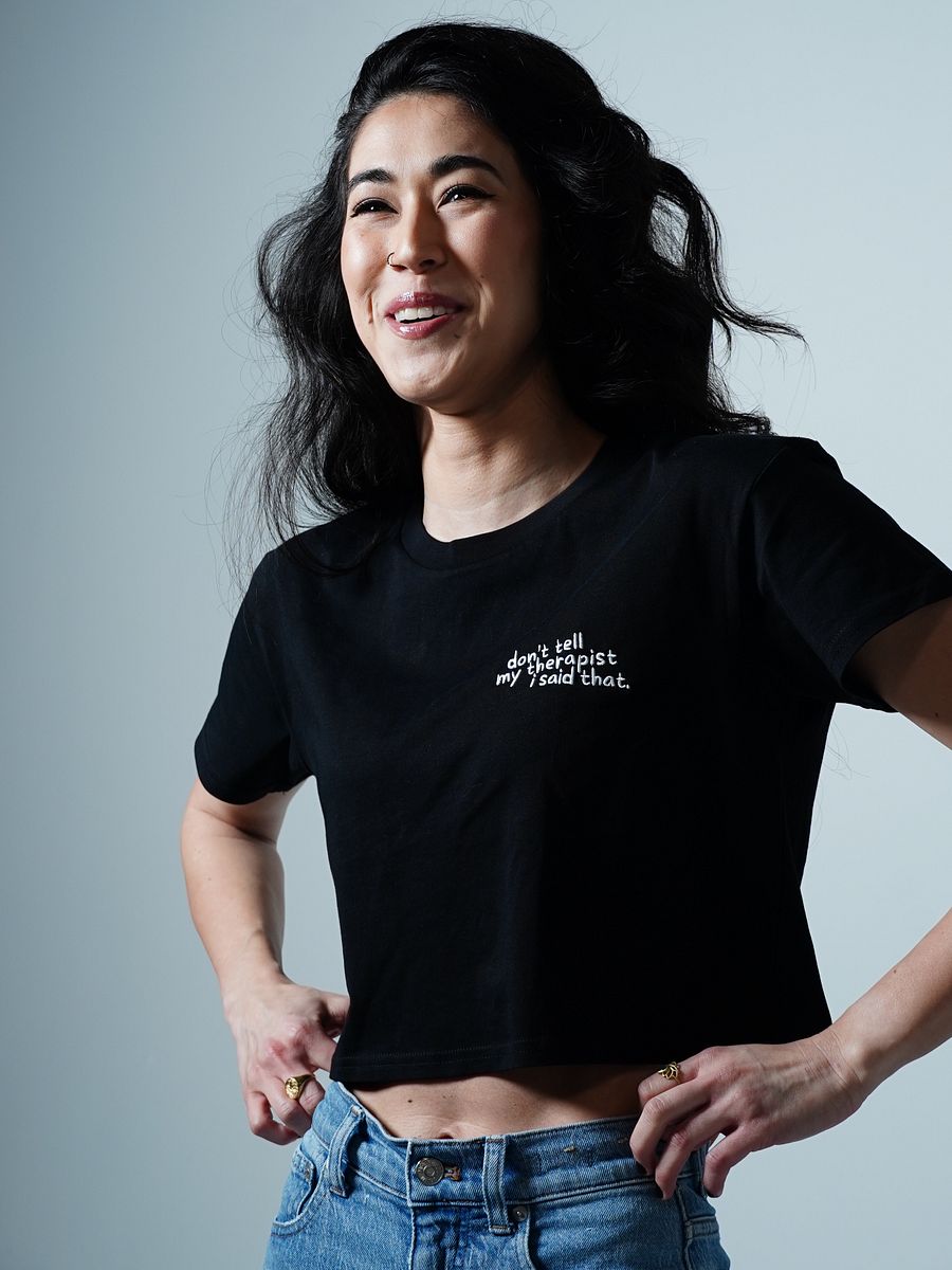 Conducive Cropped Tee (Embroidered) product image (9)