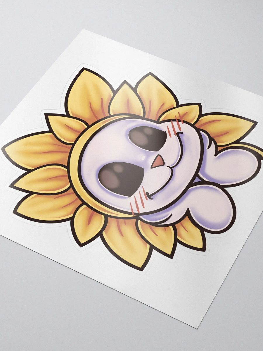 Hopper Sunflower Kiss Cut Stickers product image (3)