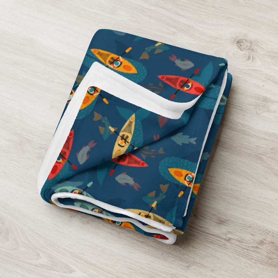 Underwater Surprise - Throw Blanket product image (7)