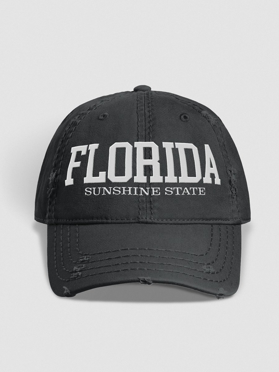 Florida Sunshine State Vintage Distressed Dad Hat product image (3)
