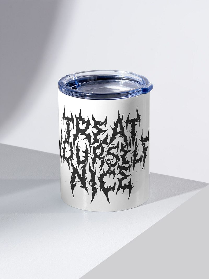 Treat Yourself Nice Band Logo 10oz Tumbler
