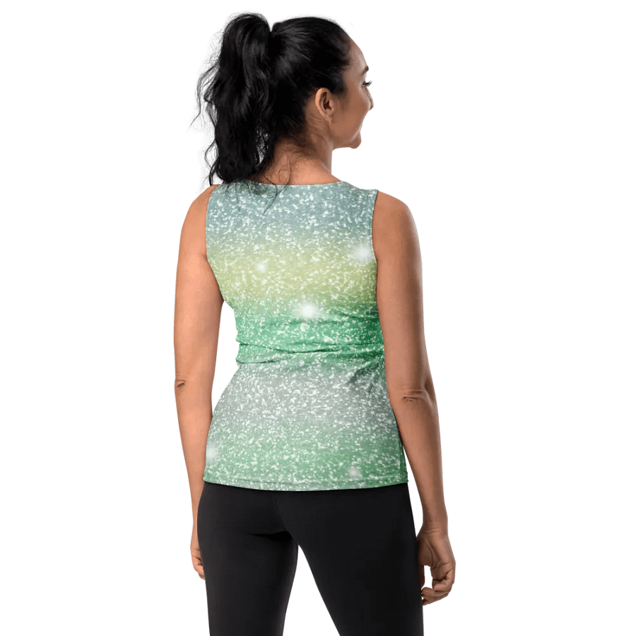 Glitter Unicorn Texture Design Tank Top (11) product image (9)